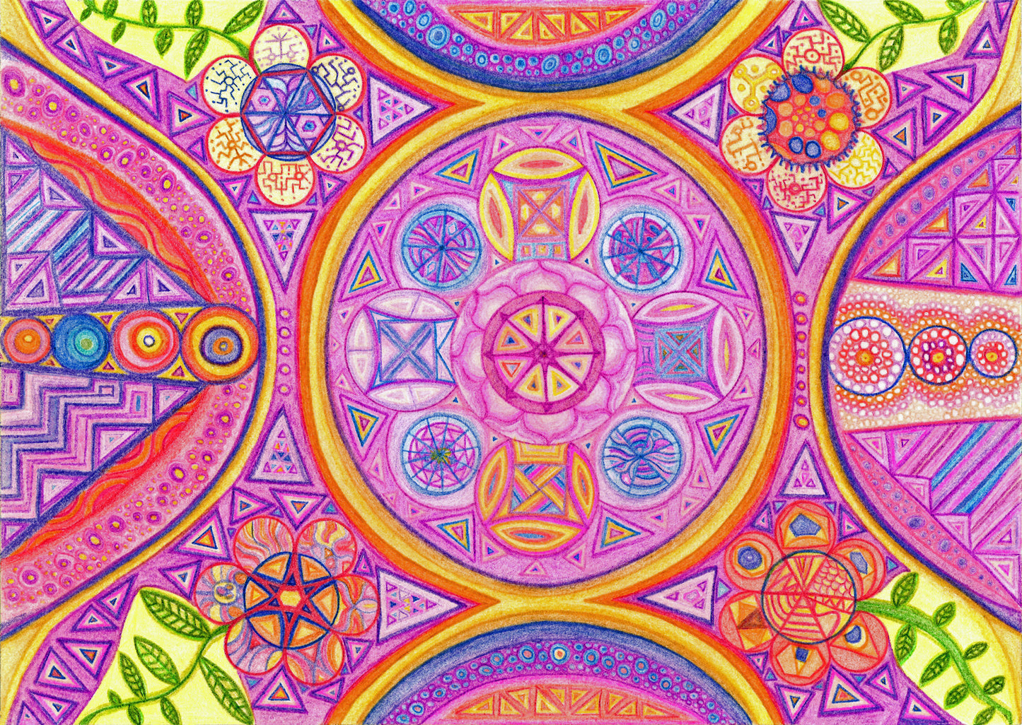 Wheel of Life – Beautiful Artistic Art of Decorative Ideal for Decorations, Wall Art, Posters and Interior Design - @AllenbyArt