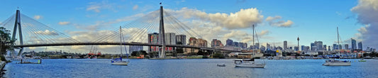 Blackwattle Bay – Beautiful Landscape Scenery of Marine Architecture Ideal for Decorations, Wall Art and Interior Design - @AllenbyArt