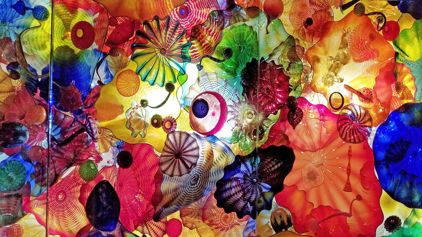 Chihuly Ceiling – Beautiful Artwork, Ideal for Decorations, Wall Art, Posters and Interior Design - @AllenbyArt