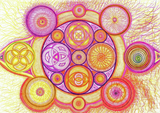 Circlin’ Circle Out – Beautiful Landscape Art of Decorative Ideal for Decorations, Wall Art, Posters and Interior Design - @AllenbyArt