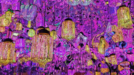 Illuminescence – Beautiful Scenery of an Event, Ideal for Decorations, Wall Art, Posters and Interior Design - @AllenbyArt
