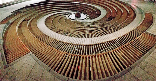Spiral Out – Beautiful Landscape Scenery of Environmental Art for Decorations, Wall Art, Posters and Interior Design - @AllenbyArt